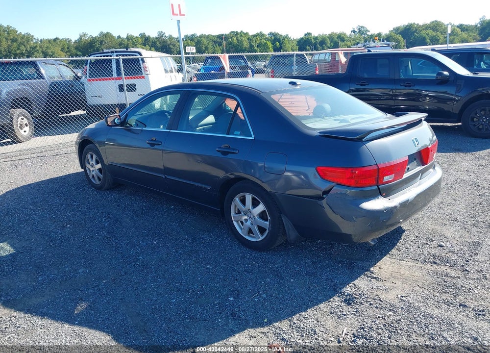 2005 HONDA ACCORD 3.0 EX VIN: 1HGCM66845A042739