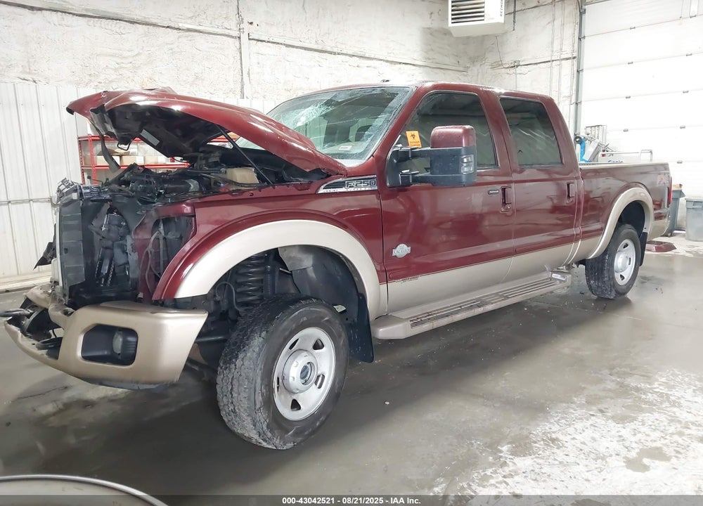 2012 FORD F-250 VIN: 1FT7W2BTXCEC17403