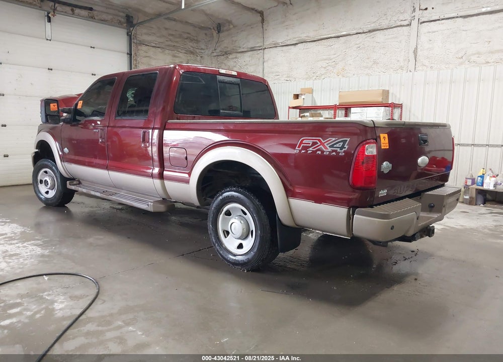 2012 FORD F-250 VIN: 1FT7W2BTXCEC17403