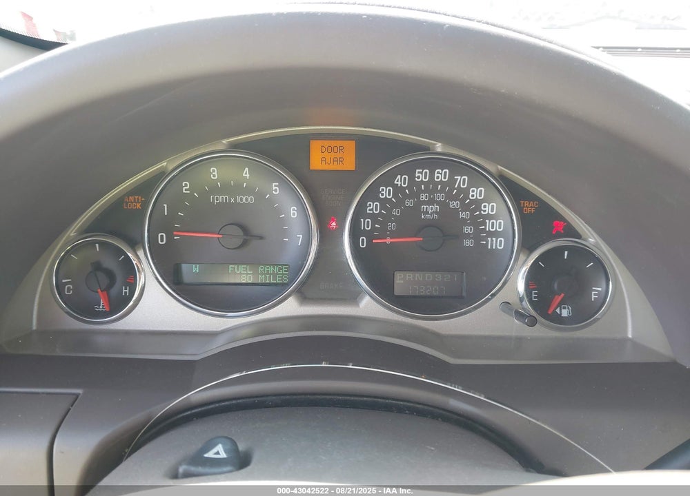 2005 BUICK RENDEZVOUS CX VIN: 3G5DA03E55S544538