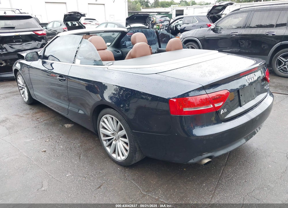 2010 AUDI A5 VIN: WAULFAFH7AN018401