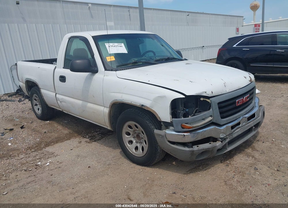 2006 GMC SIERRA 1500 WORK TRUCK VIN: 3GTEC14X96G208103