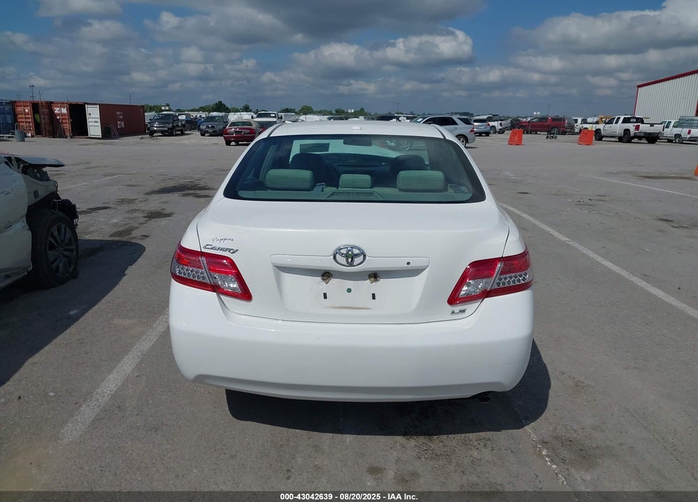 2011 TOYOTA CAMRY LE VIN: 4T4BF3EK3BR168750