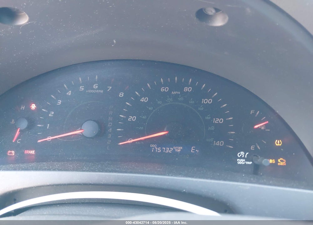 2008 TOYOTA CAMRY LE VIN: 4T1BE46K78U775356