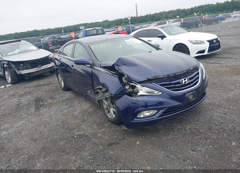 2013 HYUNDAI SONATA GLS VIN: 5NPEB4AC3DH509279