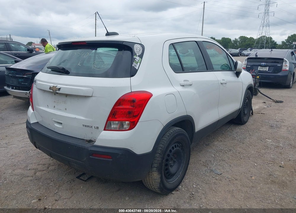 2015 CHEVROLET TRAX VIN: KL7CJKSB1FB143540