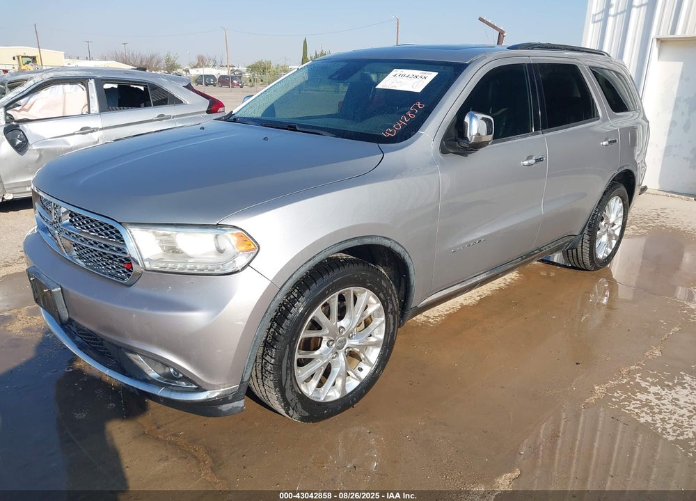 2014 DODGE DURANGO CITADEL VIN: 1C4SDJET7EC303935