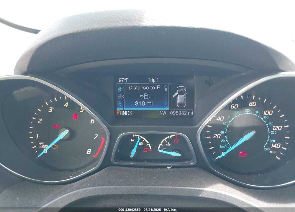2013 FORD ESCAPE VIN: 1FMCU0HX7DUC59453