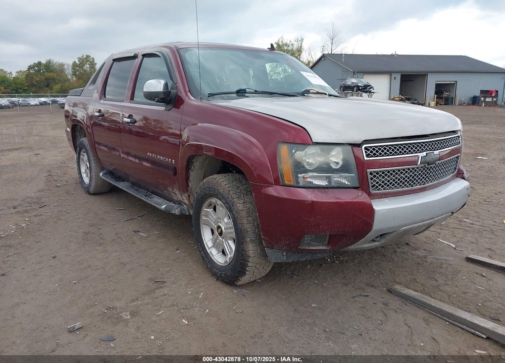 2008 CHEVROLET AVALANCHE 1500 LT VIN: 3GNFK12348G236490