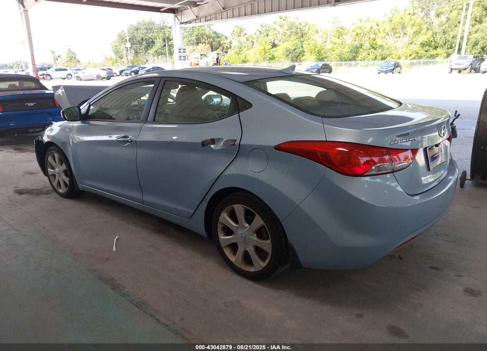 2012 HYUNDAI ELANTRA VIN: KMHDH4AE7CU267768
