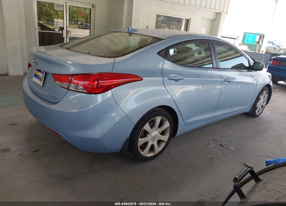 2012 HYUNDAI ELANTRA VIN: KMHDH4AE7CU267768