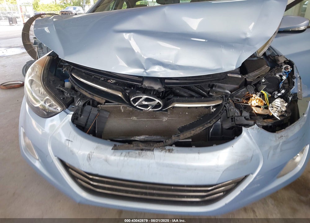2012 HYUNDAI ELANTRA VIN: KMHDH4AE7CU267768