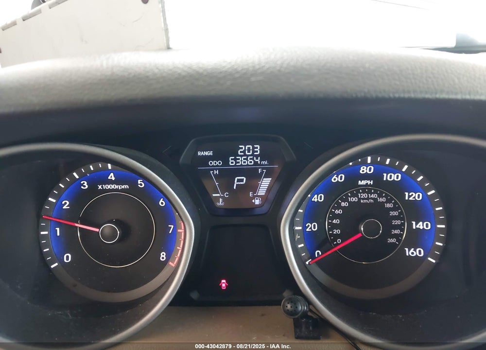 2012 HYUNDAI ELANTRA VIN: KMHDH4AE7CU267768