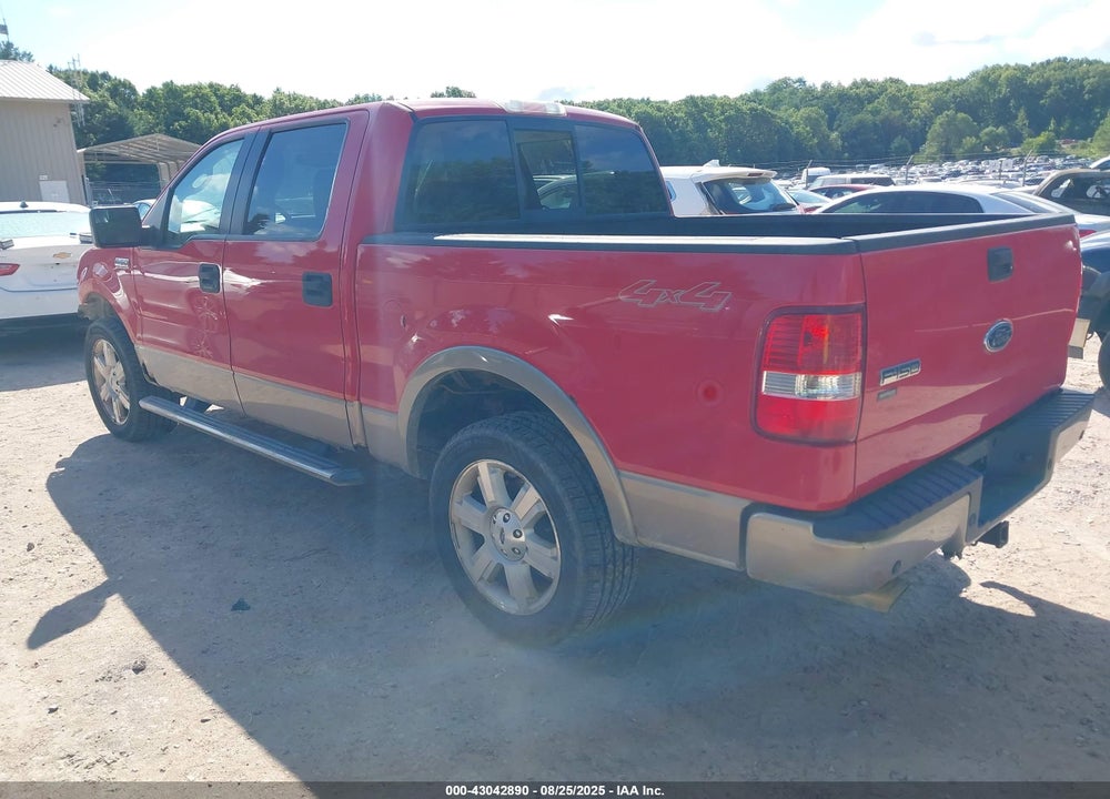 2005 FORD F-150 FX4/LARIAT/XLT VIN: 1FTPW14505KE79282