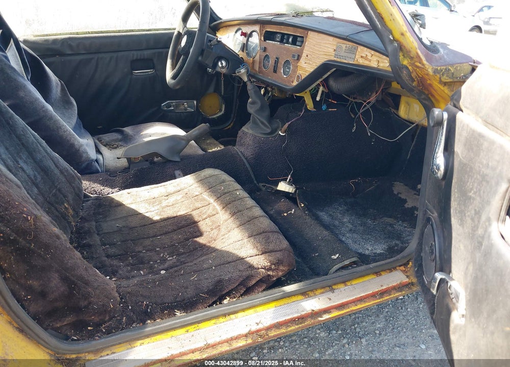 1980 TRIUMPH SPITFIRE VIN: TFVDW6AT005783