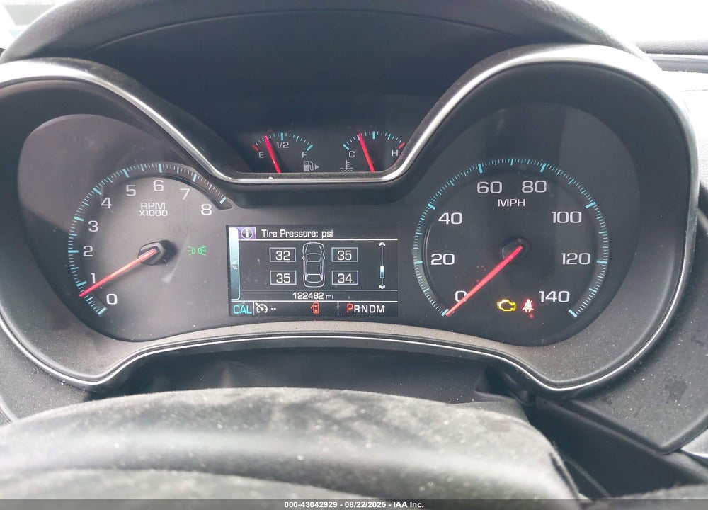 2016 CHEVROLET IMPALA 2LT VIN: 2G1115S34G9128935