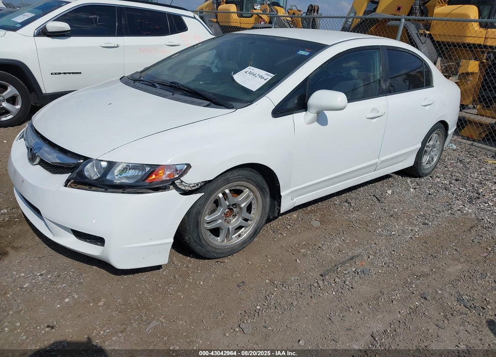 2009 HONDA CIVIC VIN: 2HGFA165X9H331047