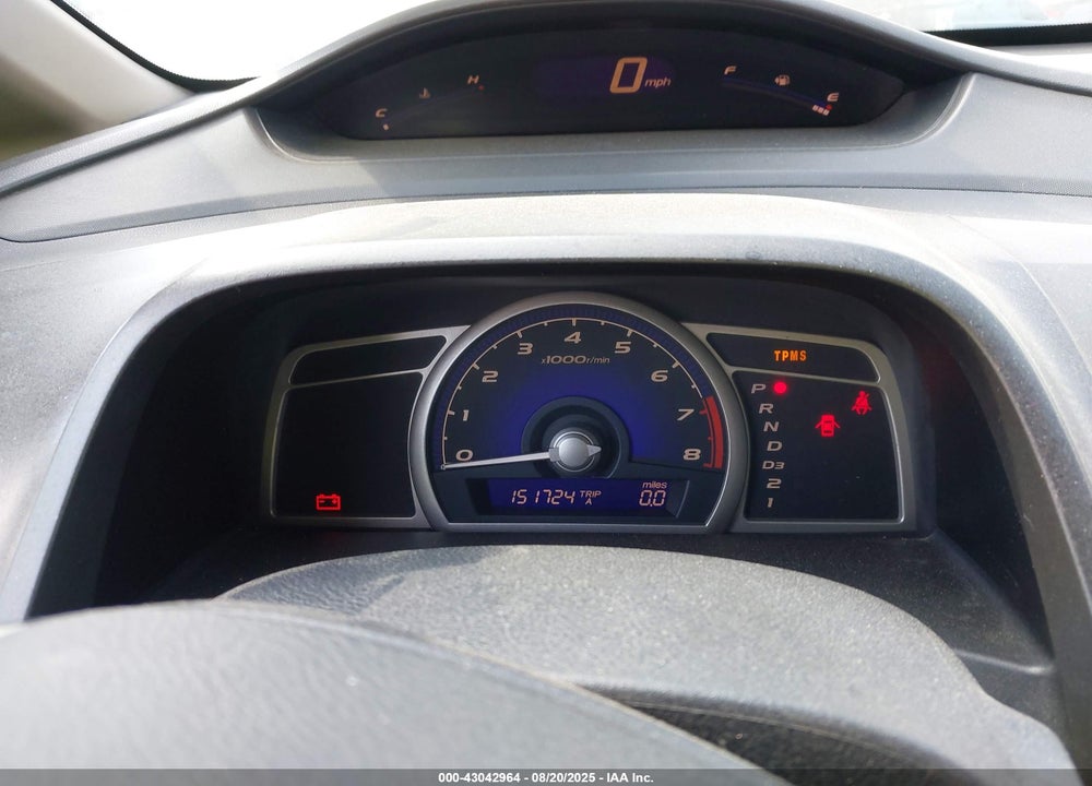 2009 HONDA CIVIC VIN: 2HGFA165X9H331047