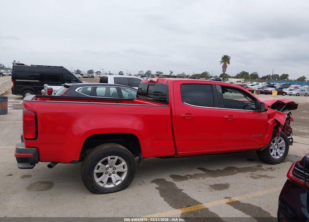 2016 CHEVROLET COLORADO LT VIN: 1GCGSCE37G1389561