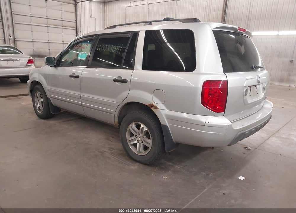 2005 HONDA PILOT EX VIN: 2HKYF184X5H524667