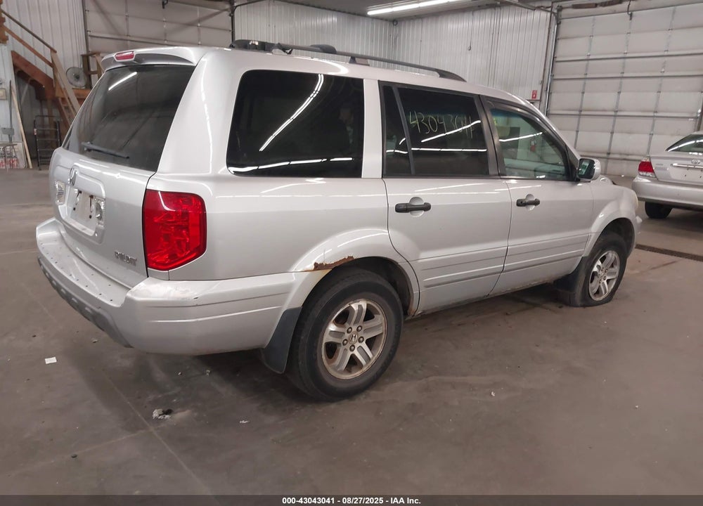 2005 HONDA PILOT EX VIN: 2HKYF184X5H524667