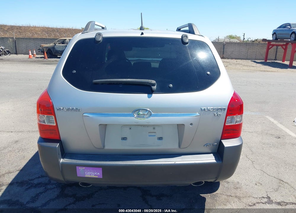 2006 HYUNDAI TUCSON GLS/LIMITED VIN: KM8JN72D96U268458