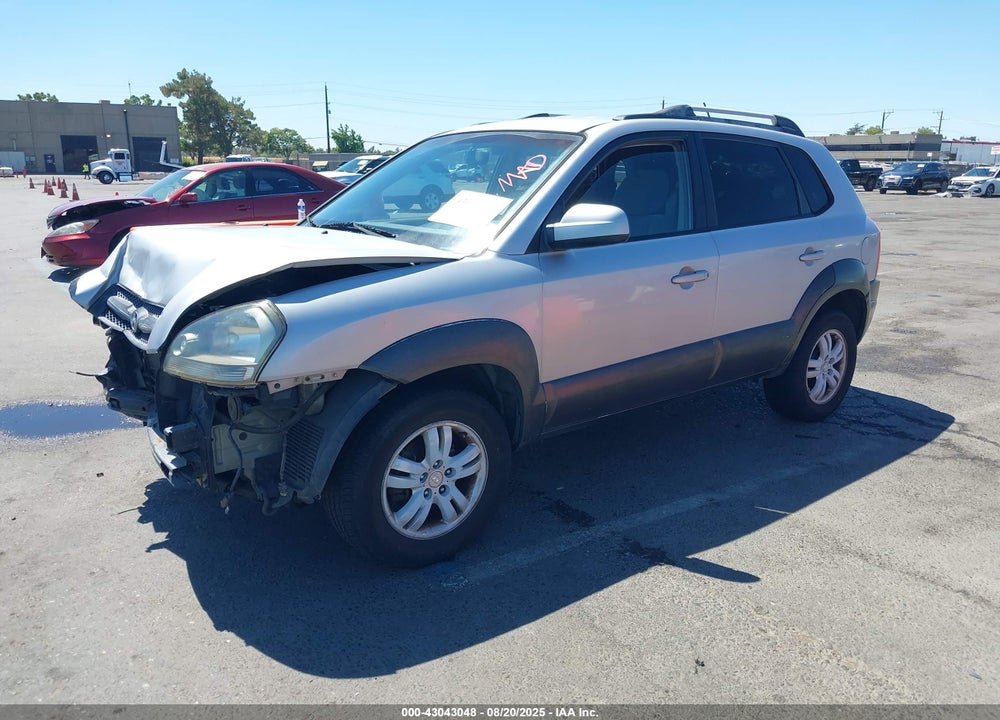 2006 HYUNDAI TUCSON GLS/LIMITED VIN: KM8JN72D96U268458