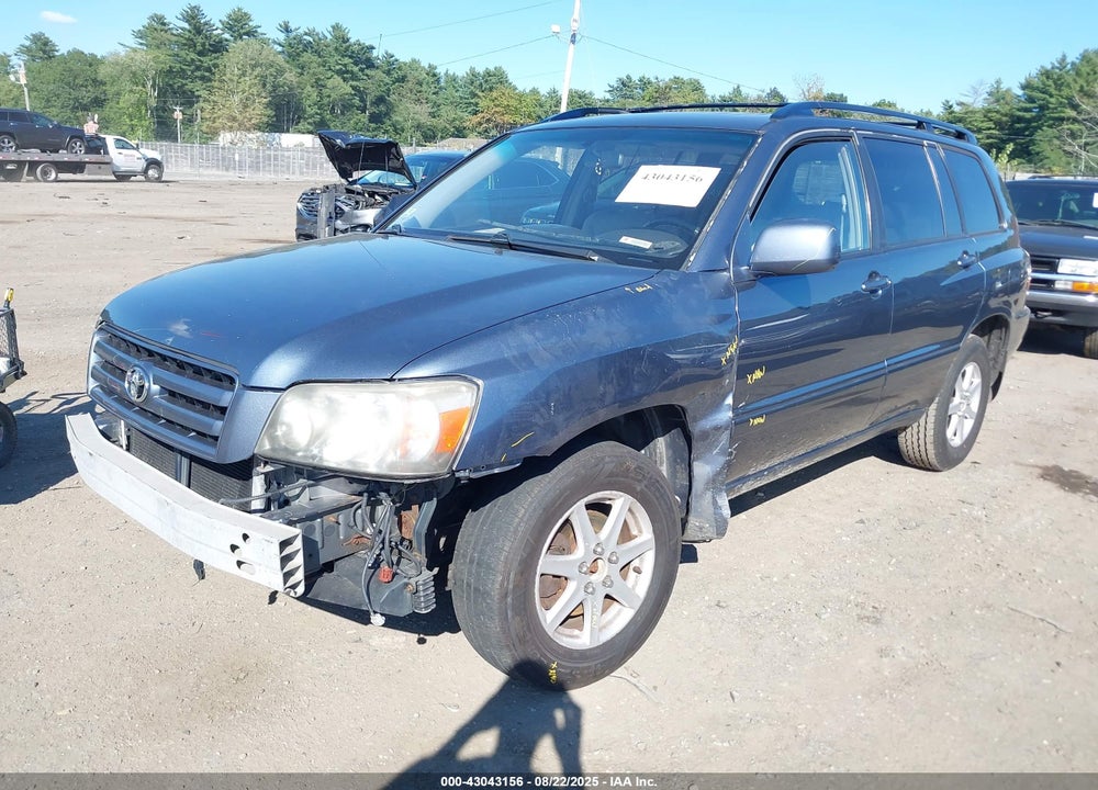 2004 TOYOTA HIGHLANDER VIN: JTEHD21AX40033017