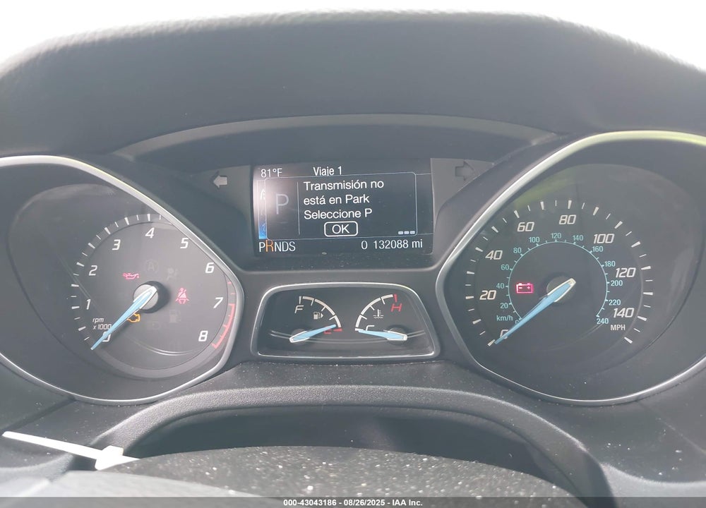 2014 FORD FOCUS VIN: 1FADP3N2XEL358730