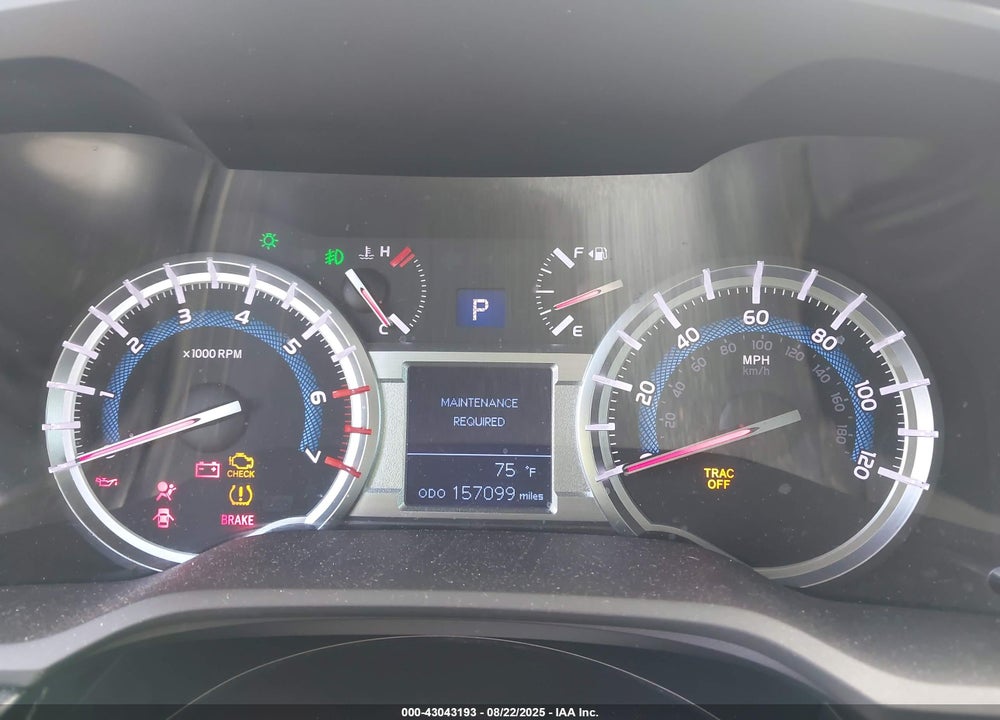 2015 TOYOTA 4RUNNER VIN: JTEBU5JR3F5244160