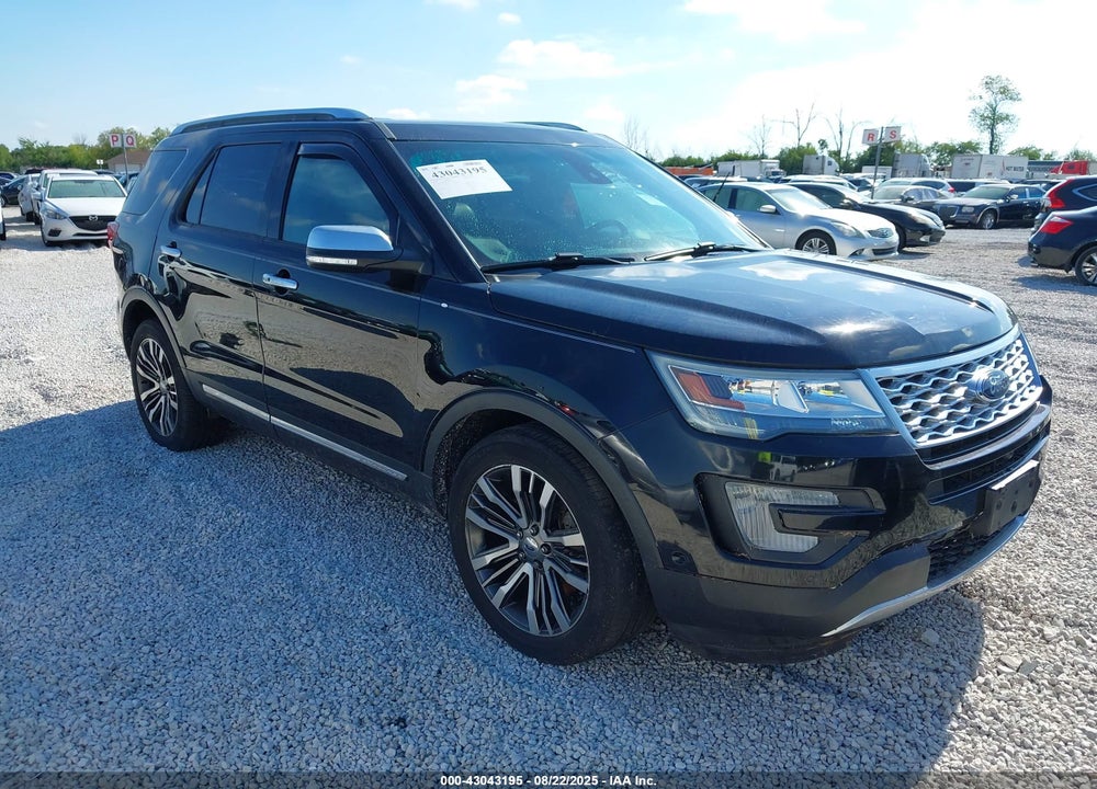 2016 FORD EXPLORER PLATINUM VIN: 1FM5K8HT7GGC55576