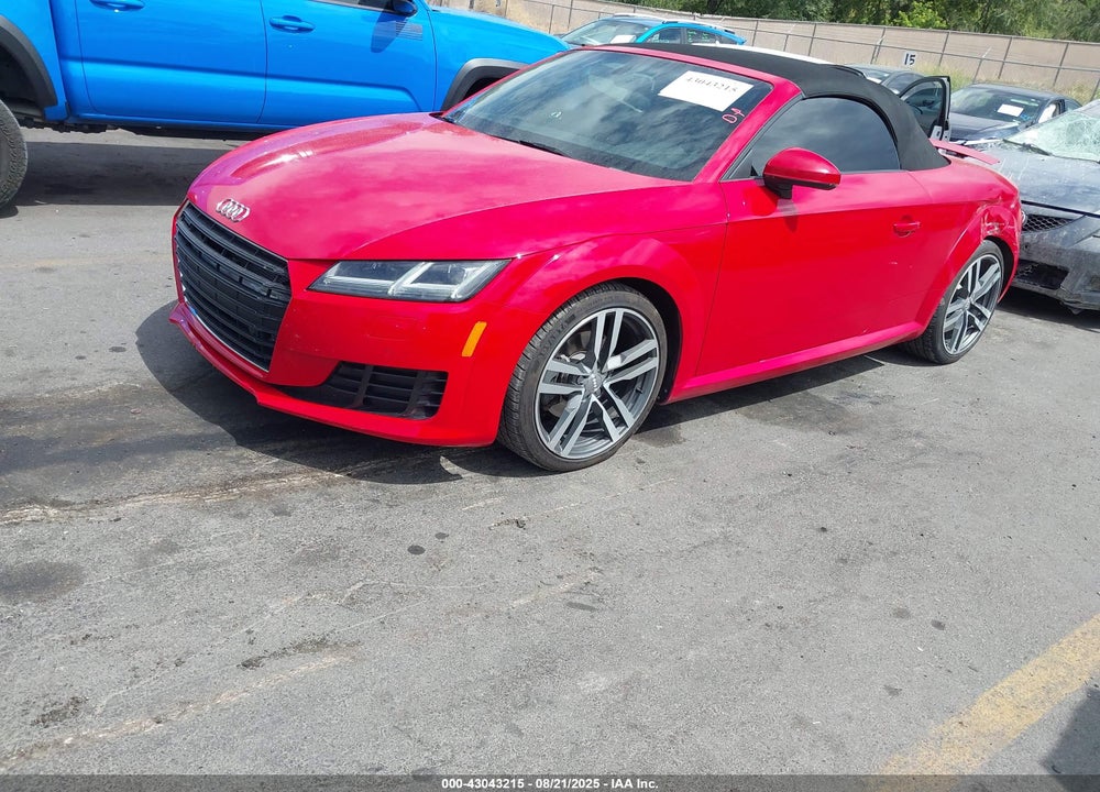 2016 AUDI TT VIN: TRUT5CFV2G1012423