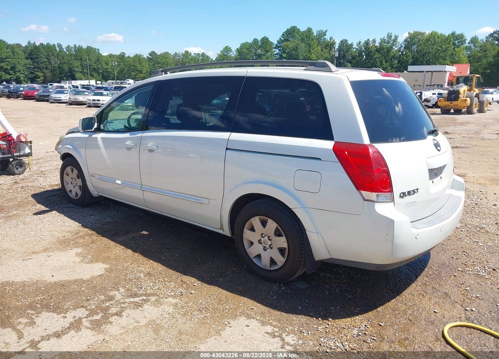 2006 NISSAN QUEST 3.5 S VIN: 5N1BV28U66N122477