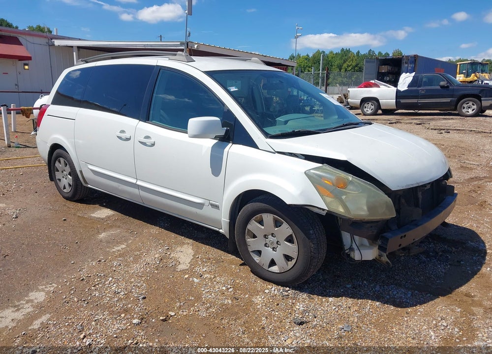 2006 NISSAN QUEST 3.5 S VIN: 5N1BV28U66N122477