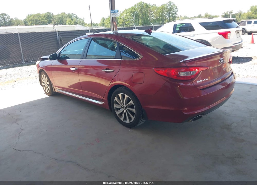 2015 HYUNDAI SONATA SPORT VIN: 5NPE34AFXFH080197