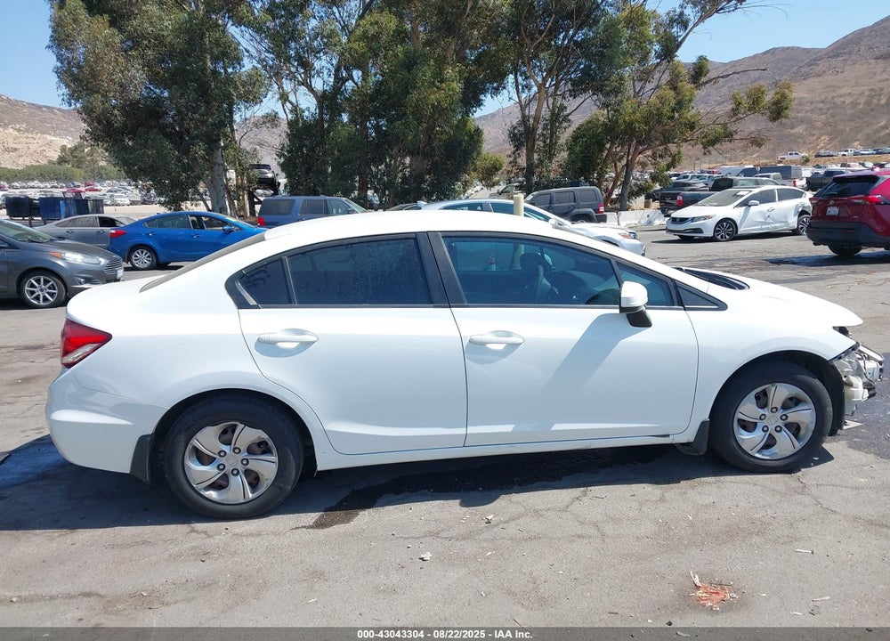 2015 HONDA CIVIC VIN: 19XFB2F58FE109700