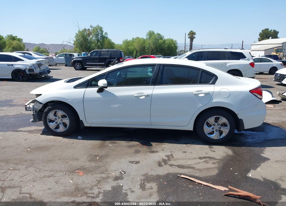 2015 HONDA CIVIC VIN: 19XFB2F58FE109700