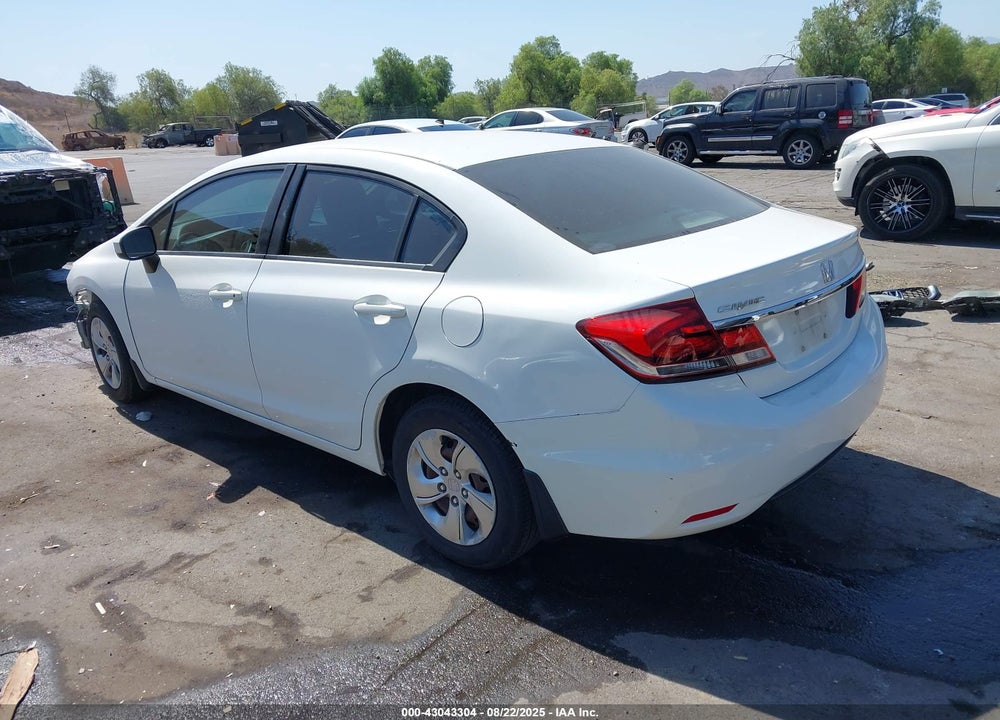 2015 HONDA CIVIC VIN: 19XFB2F58FE109700