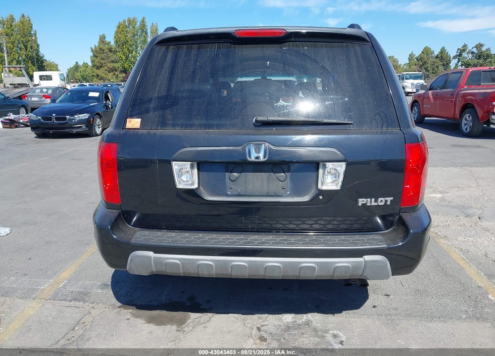 2005 HONDA PILOT VIN: 2HKYF18535H572763