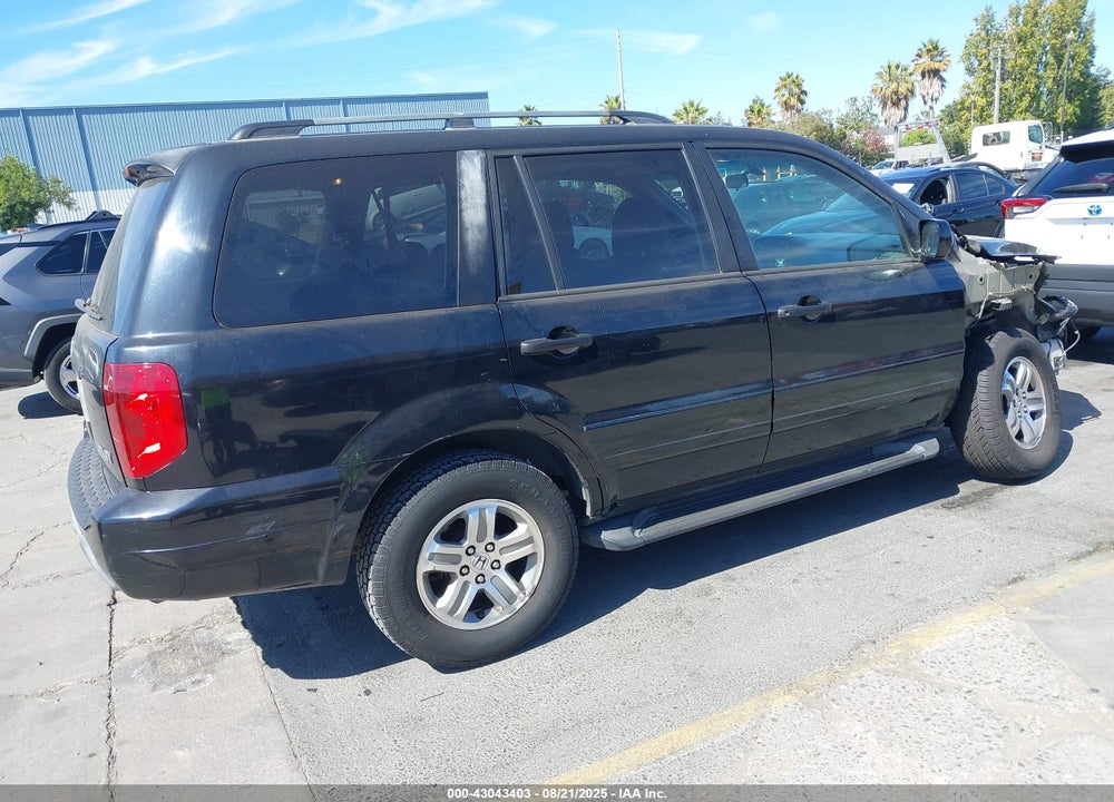 2005 HONDA PILOT VIN: 2HKYF18535H572763