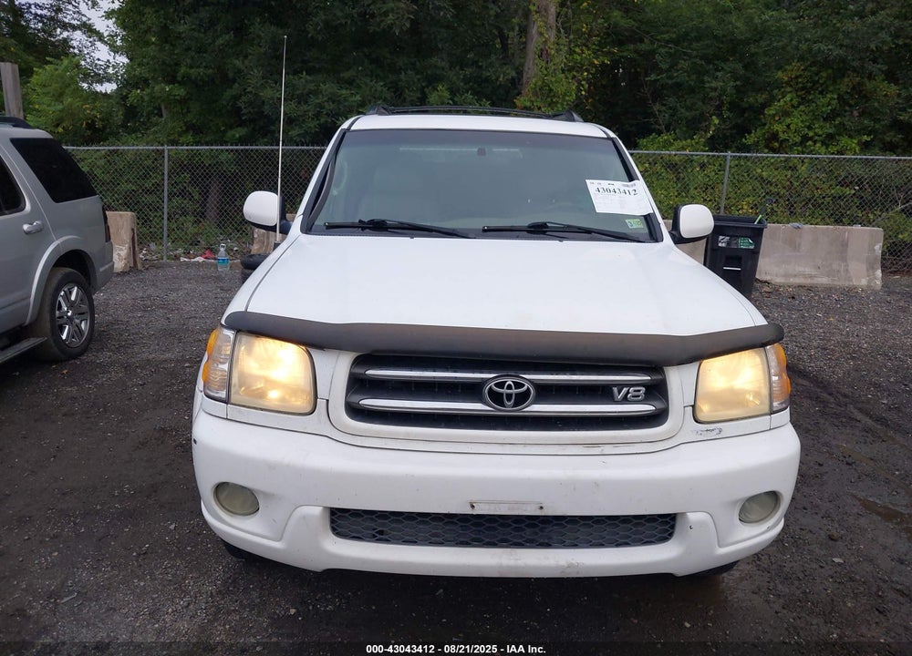 2001 TOYOTA SEQUOIA LIMITED V8 VIN: 5TDBT48A61S056267
