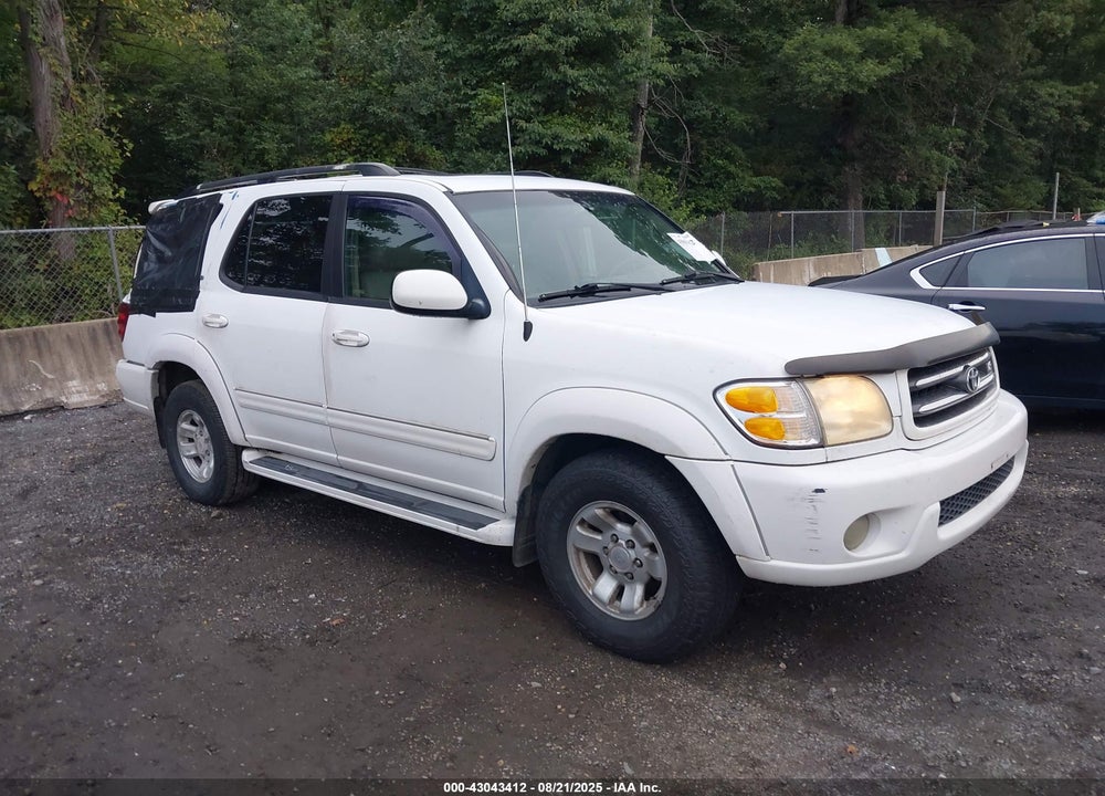 2001 TOYOTA SEQUOIA LIMITED V8 VIN: 5TDBT48A61S056267