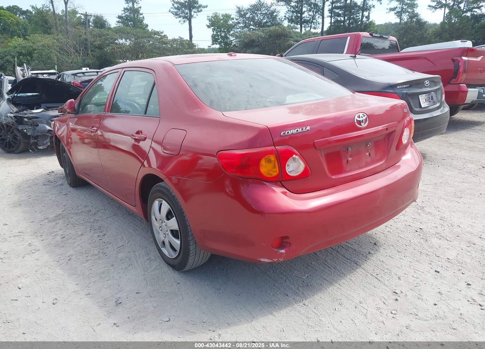 2009 TOYOTA COROLLA VIN: JTDBL40E99J026915