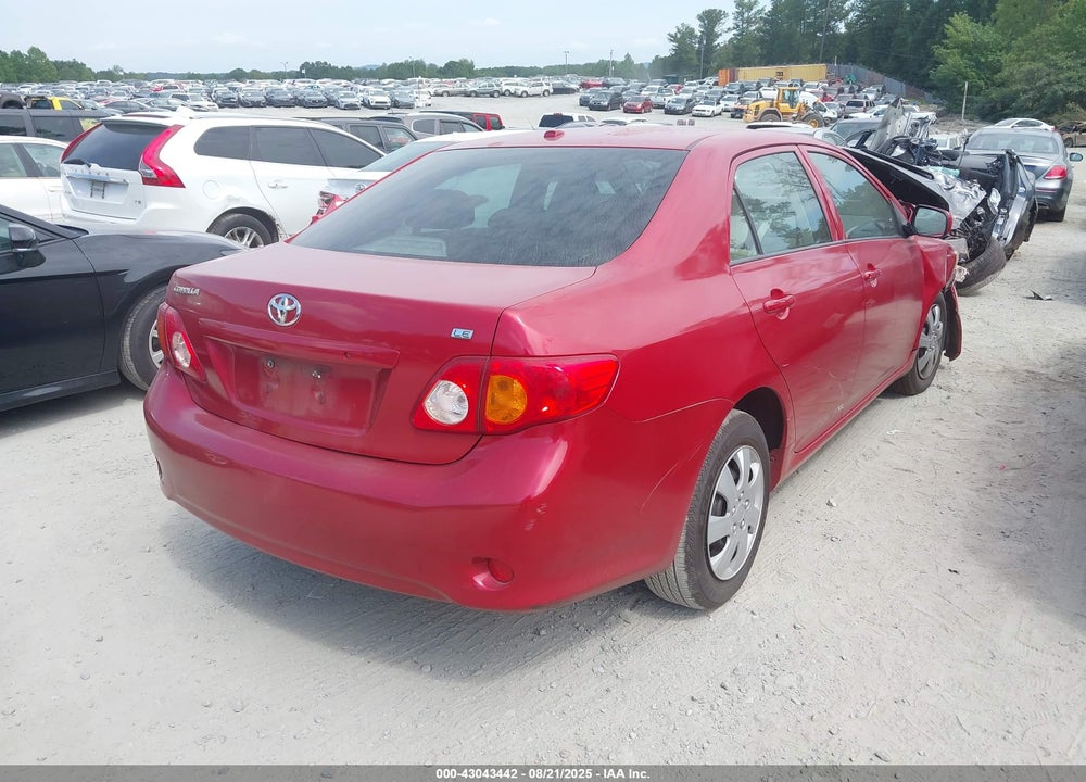 2009 TOYOTA COROLLA VIN: JTDBL40E99J026915