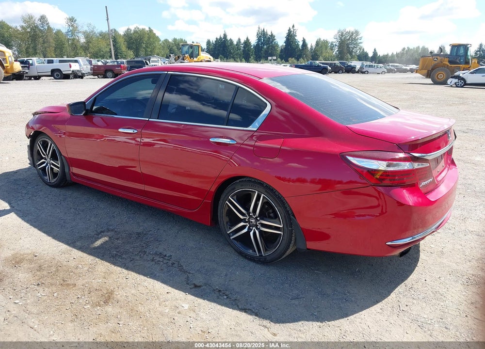 2016 HONDA ACCORD SPORT VIN: 1HGCR2F51GA136998