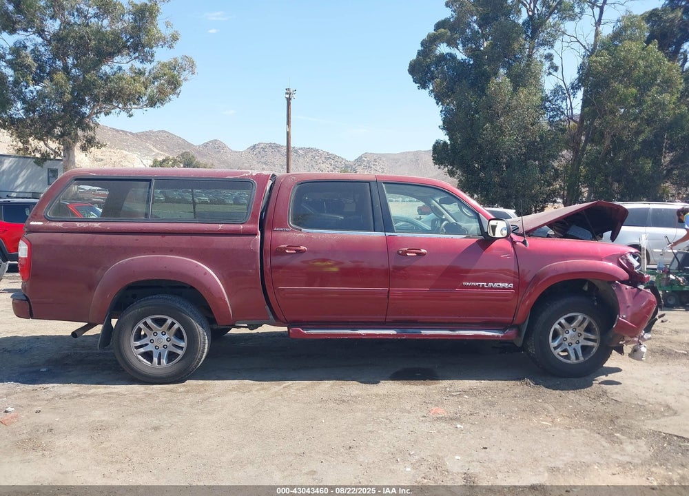 2005 TOYOTA TUNDRA LIMITED V8 VIN: 5TBET38105S474488