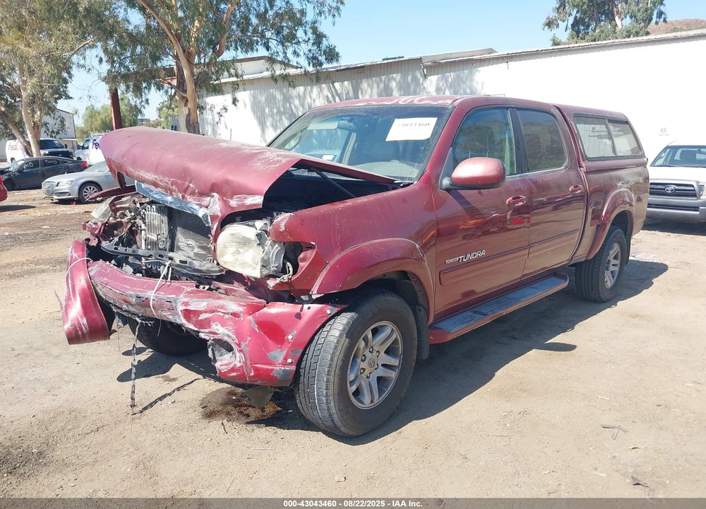 2005 TOYOTA TUNDRA LIMITED V8 VIN: 5TBET38105S474488