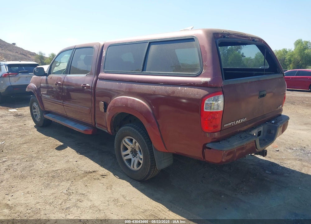 2005 TOYOTA TUNDRA LIMITED V8 VIN: 5TBET38105S474488