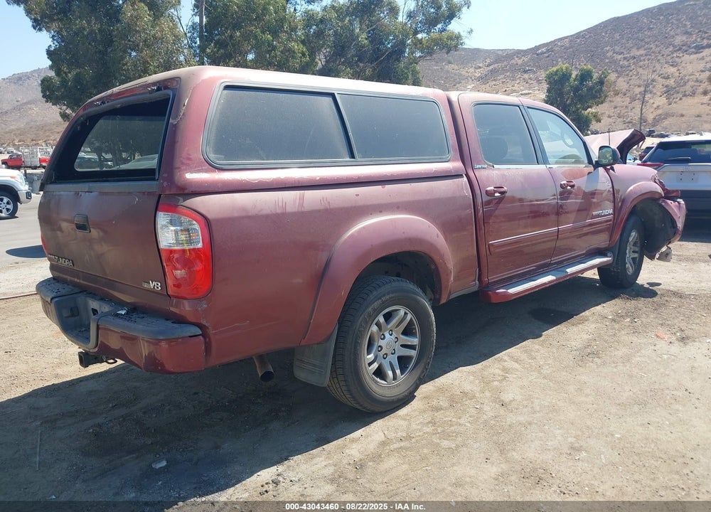 2005 TOYOTA TUNDRA LIMITED V8 VIN: 5TBET38105S474488