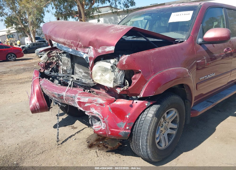 2005 TOYOTA TUNDRA LIMITED V8 VIN: 5TBET38105S474488